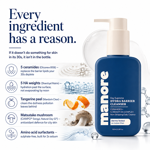 Manore - Day Supreme Hydra Barrier Cleanser Every Ingredient has a Reason