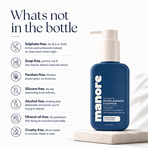 Day Supreme Hydra Barrier Cleanser Whats not in the bottle
